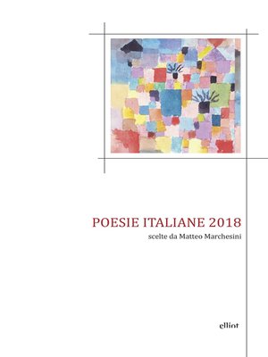 cover image of Poesie italiane 2018